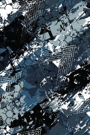 几何印花华亿平台图片