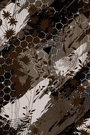 几何印花华亿平台图片