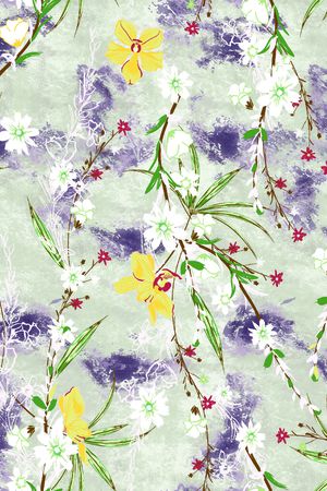 定位花印花华亿平台图片