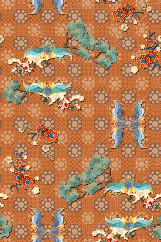 中国风华亿平台印花华亿平台图片