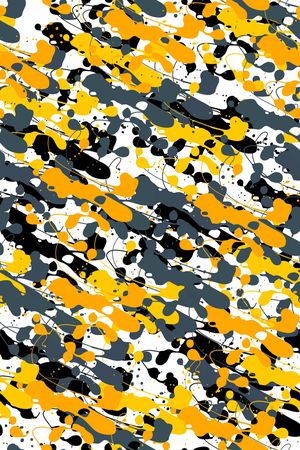 抽象男装印花华亿平台图片