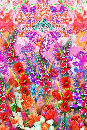 定位花印花华亿平台图片