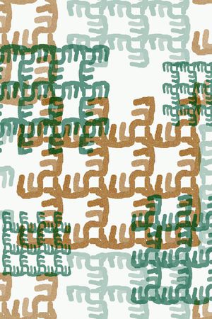 几何印花华亿平台图片