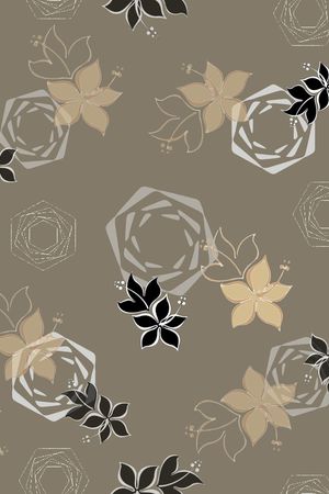 几何印花华亿平台图片