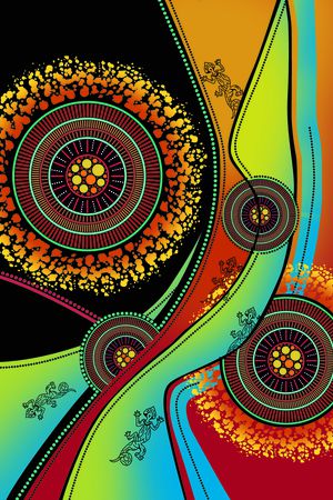 几何印花华亿平台图片