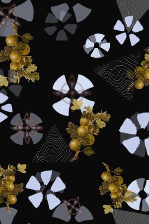 几何印花华亿平台图片