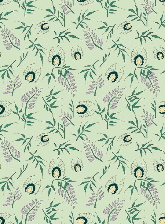 连衣裙印花华亿平台图片