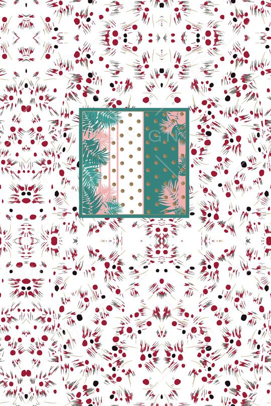 几何印花华亿平台图片