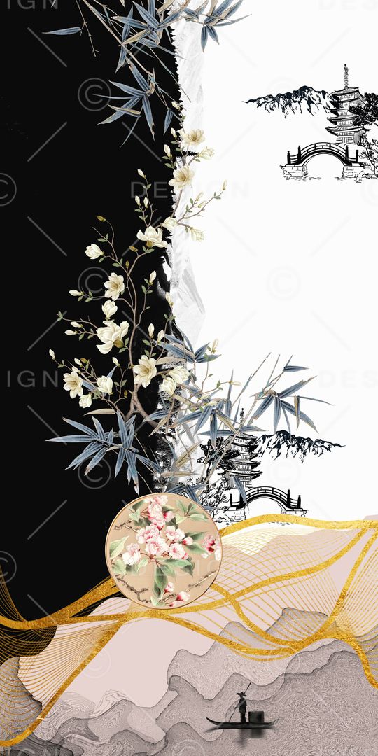 几何印花华亿平台图片