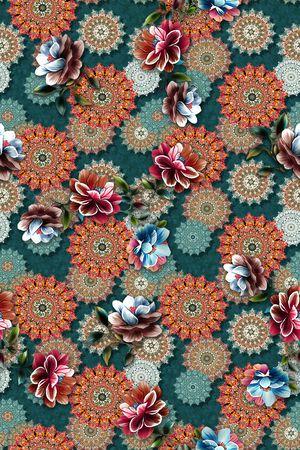 几何印花华亿平台图片