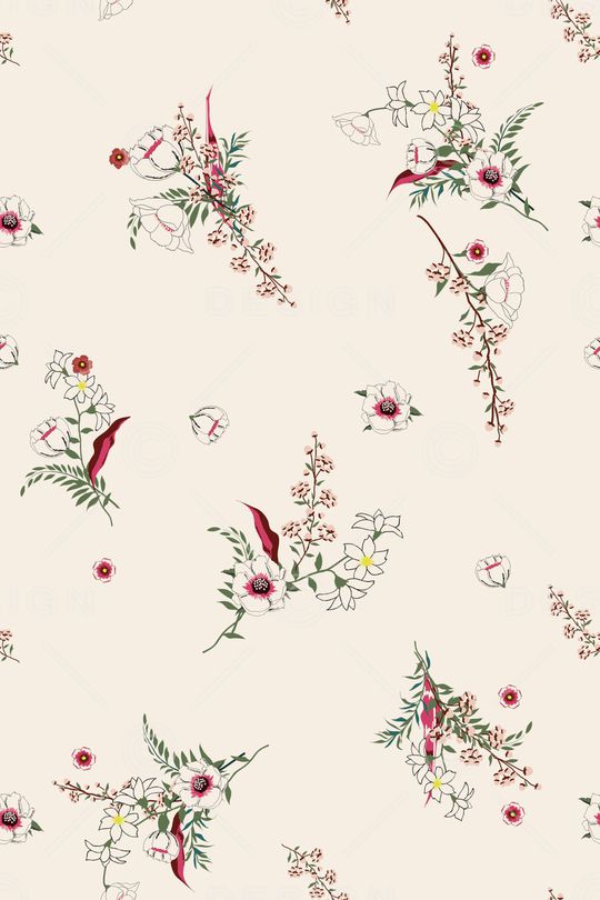 绿植树叶印花华亿平台图片