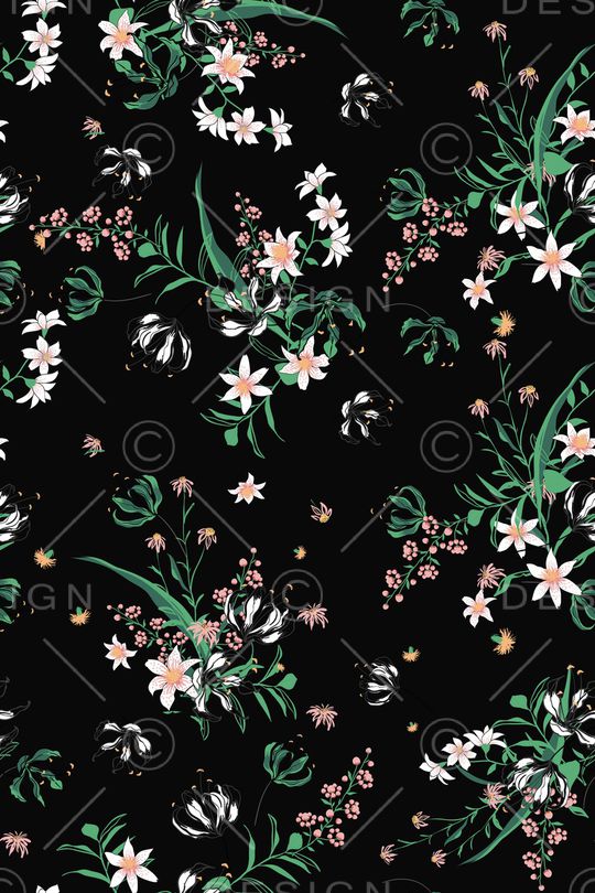 绿植树叶印花华亿平台图片