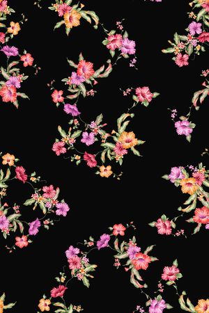 绿植树叶印花华亿平台图片