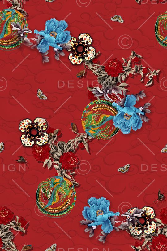 祥云印花华亿平台图片