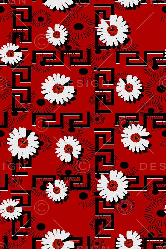 几何印花华亿平台图片