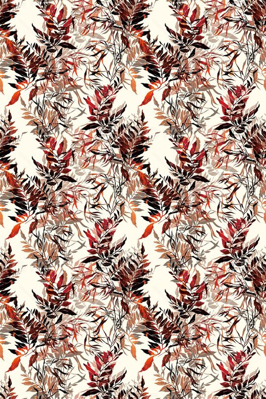 绿植树叶印花华亿平台图片