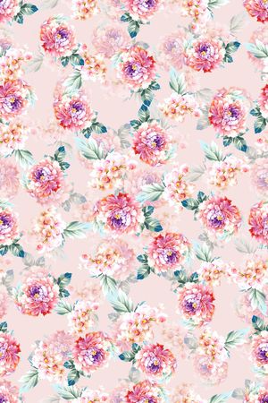 连衣裙印花华亿平台图片