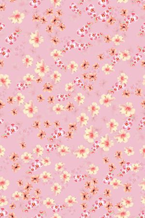 连衣裙印花华亿平台图片