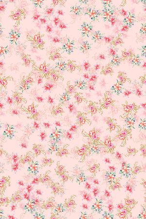 连衣裙印花华亿平台图片