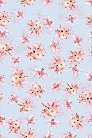 连衣裙印花华亿平台图片