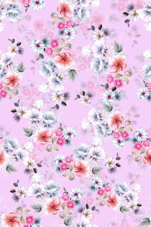 连衣裙印花华亿平台图片