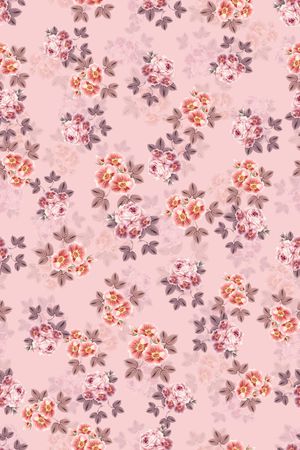 连衣裙印花华亿平台图片