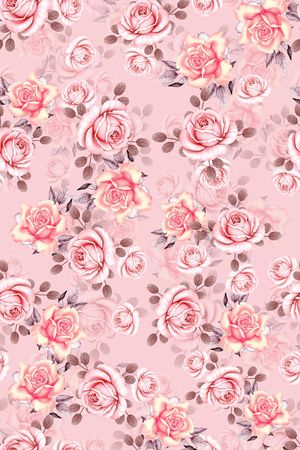 连衣裙印花华亿平台图片