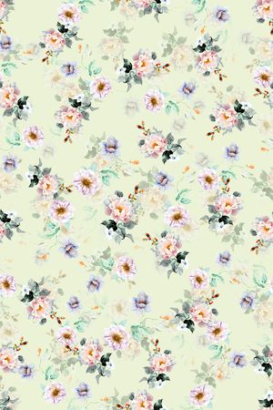 连衣裙印花华亿平台图片