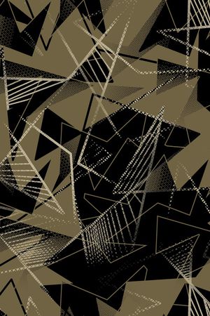 几何印花华亿平台图片