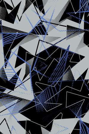 几何印花华亿平台图片