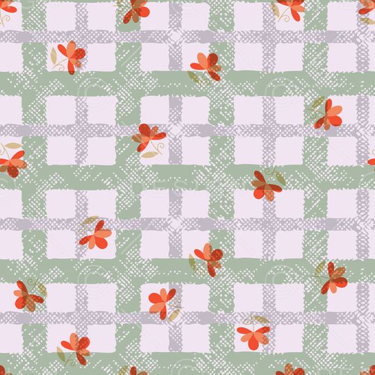 绿植树叶印花华亿平台图片