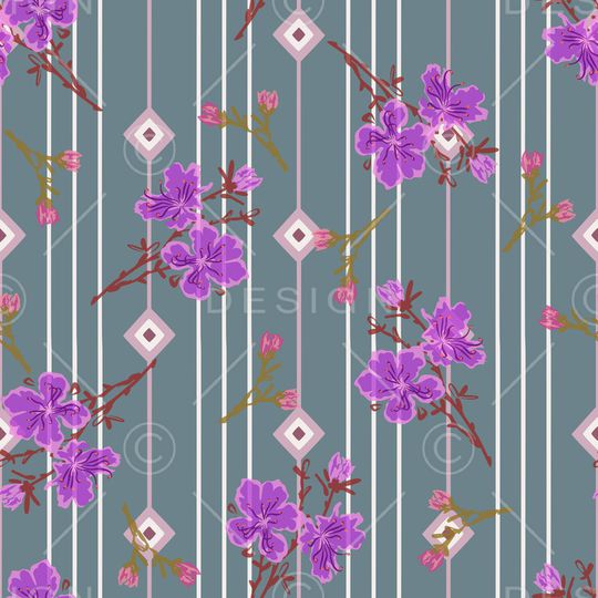 绿植树叶印花华亿平台图片