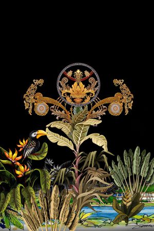 定位花印花华亿平台图片