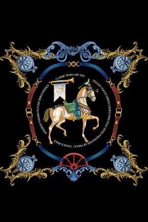 几何印花华亿平台图片