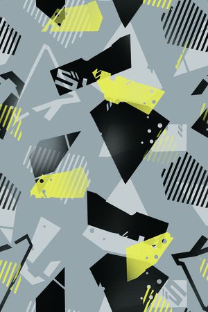 几何印花华亿平台图片