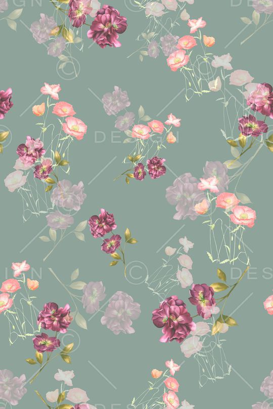 绿植树叶印花华亿平台图片