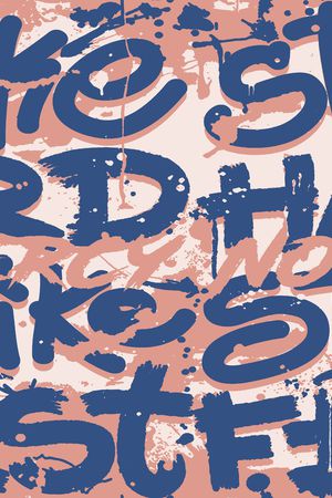 字母印花华亿平台图片