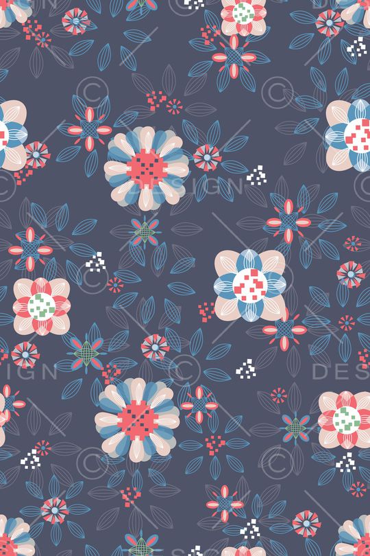 几何印花华亿平台图片