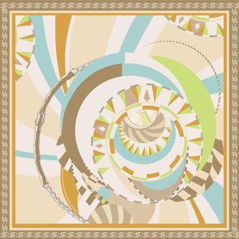 线条印花华亿平台图片