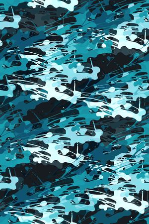 抽象男装印花华亿平台图片