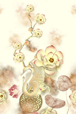 时尚印花华亿平台图片