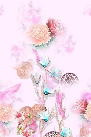 时尚印花华亿平台图片