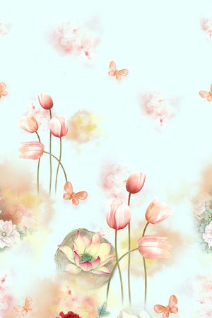 时尚印花华亿平台图片