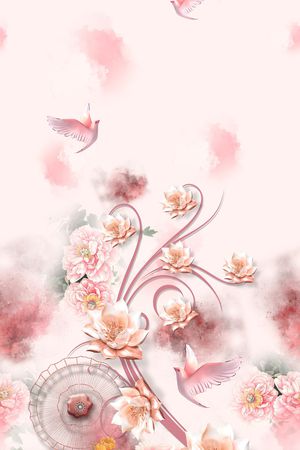 时尚印花华亿平台图片