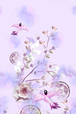 时尚印花华亿平台图片