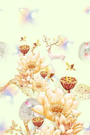 时尚印花华亿平台图片