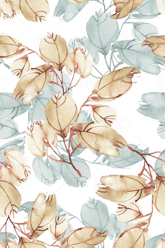 绿植树叶印花华亿平台图片