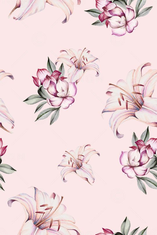 清爽底花卉印花华亿平台图片