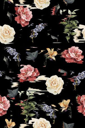 绿植树叶印花华亿平台图片