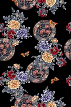 香云纱印花华亿平台图片